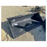 Unused 2026 Skid Steer Track Duty Bucket Attachment 78 inch