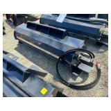 Wolverine Unused 2026 Skid Steer Hydraulic Rotary Tiller Attachment