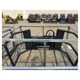 Wolverine Unused 2026 SKid Steer Bale Squeeze Hydraulic Adjustable Skid Steer Attachment