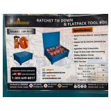 Unused LandHonor Ratchet Tie Down & Flatpack Tool Box (Total QTY of 24)