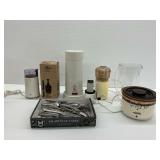 Kitchen Appliances, Flatware, and Nut Grinder