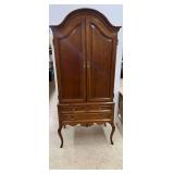 Lexington Wooden Armoire with Two Drawers