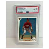 Chipper Jones Rookie Card 1991 Upper Deck PSA Graded