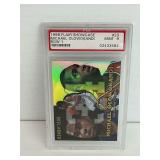 Michael Olowokandi Rookie Card 1998 Flair Showcase Row 1 Basketball PSA Graded