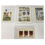 Jackie Robinson Commemorative Stamp Sheets and Blocks