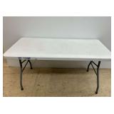 5 ft. Folding Table with Metal Frame