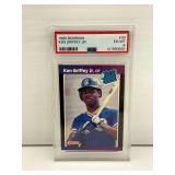 Ken Griffey Jr Rookie Card 1989 Donruss PSA Graded Baseball