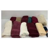 Group of Bath and Hand Towels
