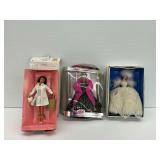 Three Barbie Dolls in Original Packaging
