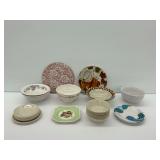 Ceramic Dinnerware Assortment...Great for Gifting Treats!