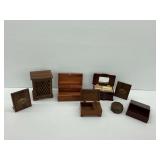 Various Decorative Wooden Boxes
