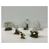 Porcelain Bird Figurines