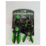 New 3-Piece Grip Ratchet and Spring Clamp Set