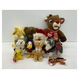 Variety of Plush Toys
