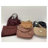 Six Handbags Including Rosetti and Simply Vera Vera Wang