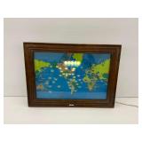 Howard Miller World Time Wall Clock...powers on