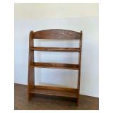 Wooden Three Tier Shelf