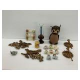 Home Decor... Syroco Birds, Candle Holders, and More