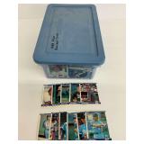 1984 Fleer Baseball Card Group with Storage Bin