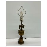 Metal Eagle Table Lamp...works