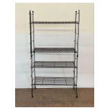 Four Tier Metal Wire Shelving Unit