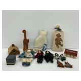 Dolls, Wooden Figurines, Fly Right Inn Birdhouse, and More