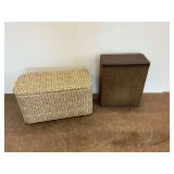 Two Storage Hampers