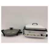 Nesco Roaster Oven and Presto Electric Skillet