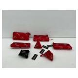 Indeed Fabric Zippered Pouches
