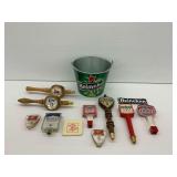 Beer Tap Handle and Barware Group