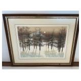 James Hagen "Snow Ridge" Limited Edition Print