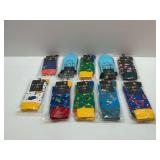 Ten Pairs of New Whimsical Socks … See Photos