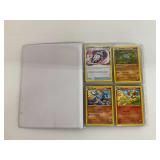 Pokemon Trading Cards in Binder...10 Pages