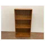 Three Shelf Wooden Bookcase/Display Unit