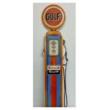 Gulf Gas Pump Shaped Sign