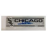 Minnie Minoso Signed Chicago White Sox Bumper Sticker