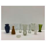 Decorative Glass and Ceramic Vases and Flower Frog