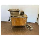 Craftsman Table Saw with 3/4 HP Motor and Wooden Cabinet