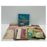 Sheet Music and Set of Records
