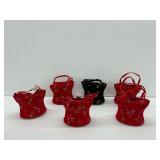 Six Indeed Floral Pattern Handbags