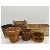 Group of Wooden Baskets