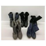 Five Pairs of Boots...Sizes 7 and 8