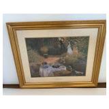 Claude Monet Le Dejeuner Framed Print