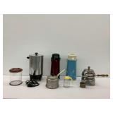 Group of Kitchen and Serving Items