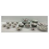 Gem China Floral Pattern Dinnerware Group