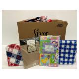 Assortment of Tablecloths... Many Patterns and Colors