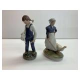 Bing & Grondahl and Royal Copenhagen Porcelain Figurines
