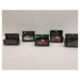 Five Superior Collectibles Diecast Model Vehicles