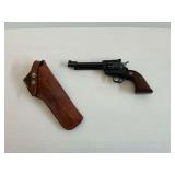 Ruger New Model Single-Six .22 Caliber Revolver with Bianchi Leather Holster