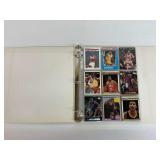Basketball Trading Cards in Binder